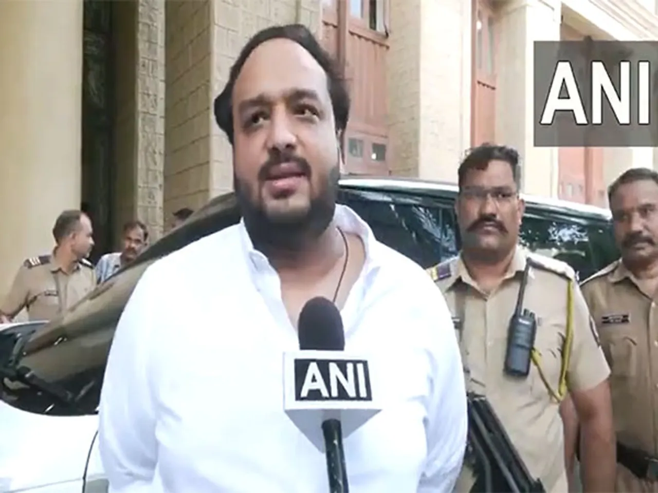 NCP leader Zeeshan Siddique (Photo/ANI)