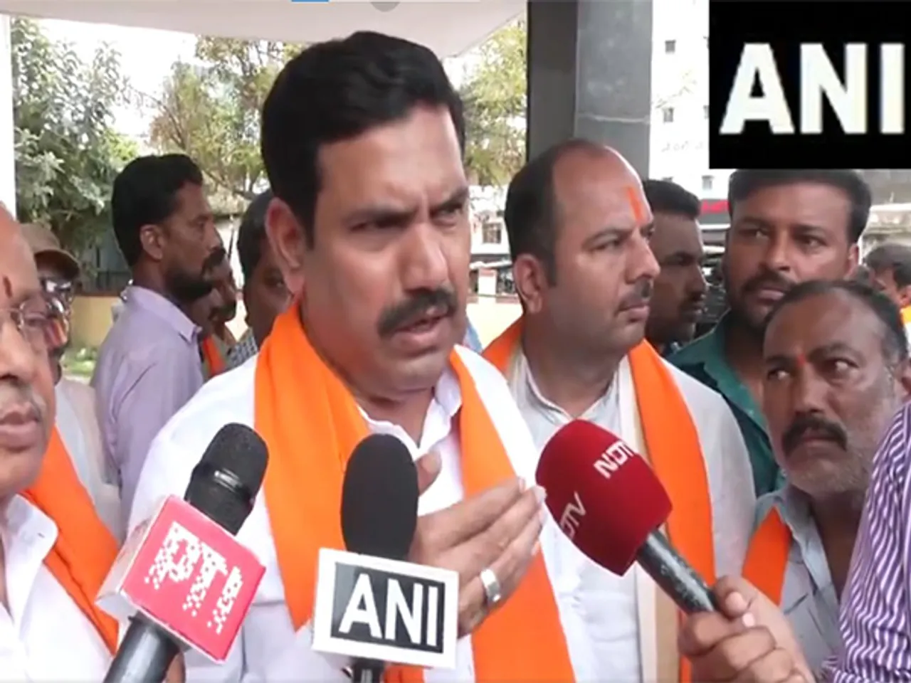 Karnataka BJP President BY Vijayendra  (Photo/ANI)