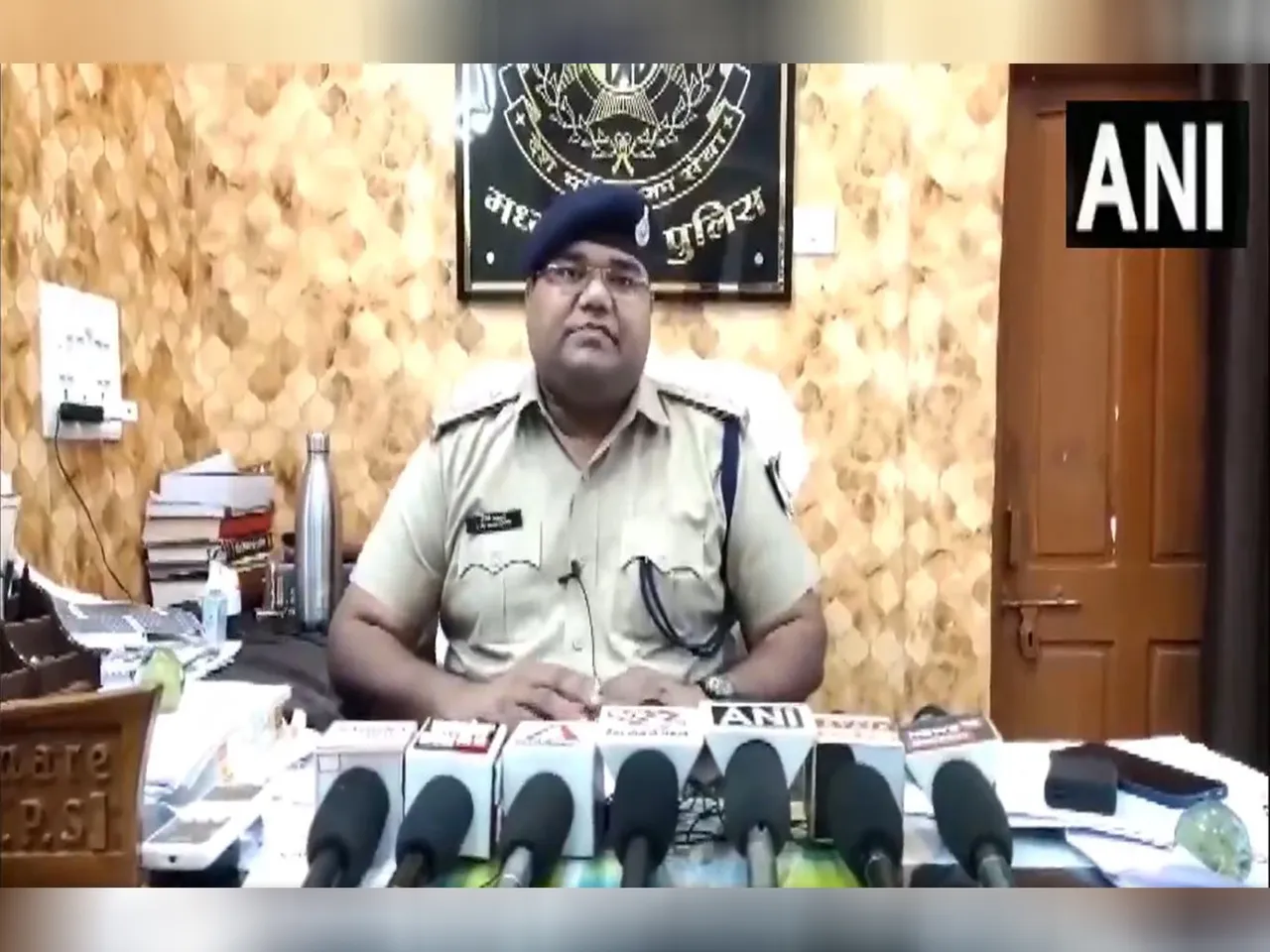 Ajay Waghmare, Sub-divisional police officer Sendhwa (Photo/ANI)