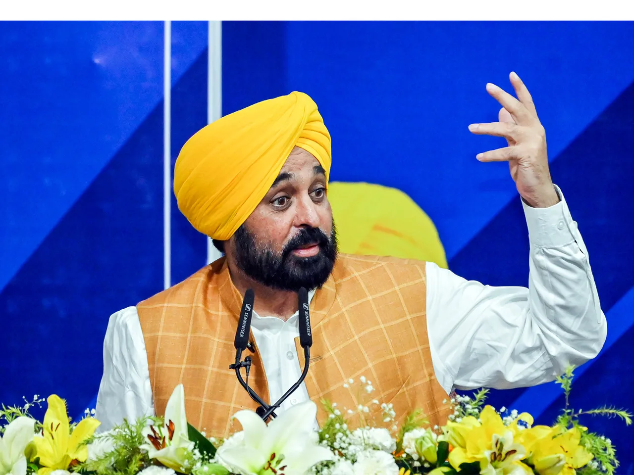Punjab Chief Minister Bhagwant Mann (File Photo/ANI)