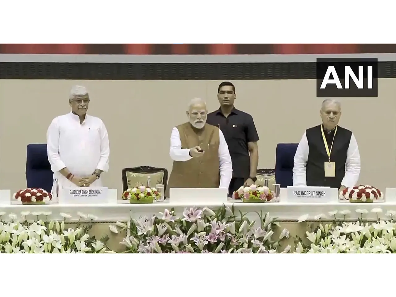 Prime Minister Narendra Modi launches Gyan Bharatam Portal in New Delhi. (Photo/ANI)