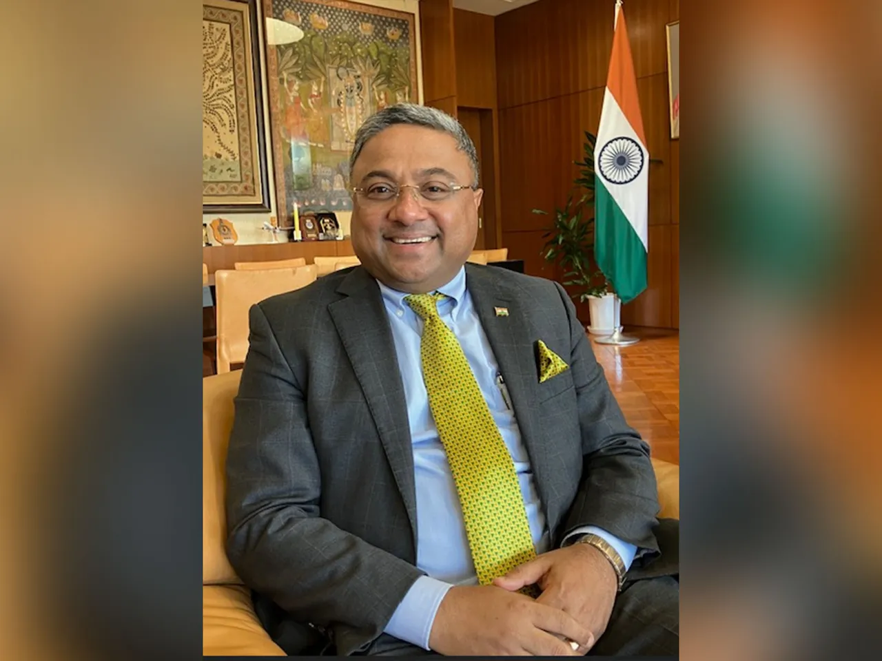 Indian Ambassador to Japan Sibi George (Photo/ANI)