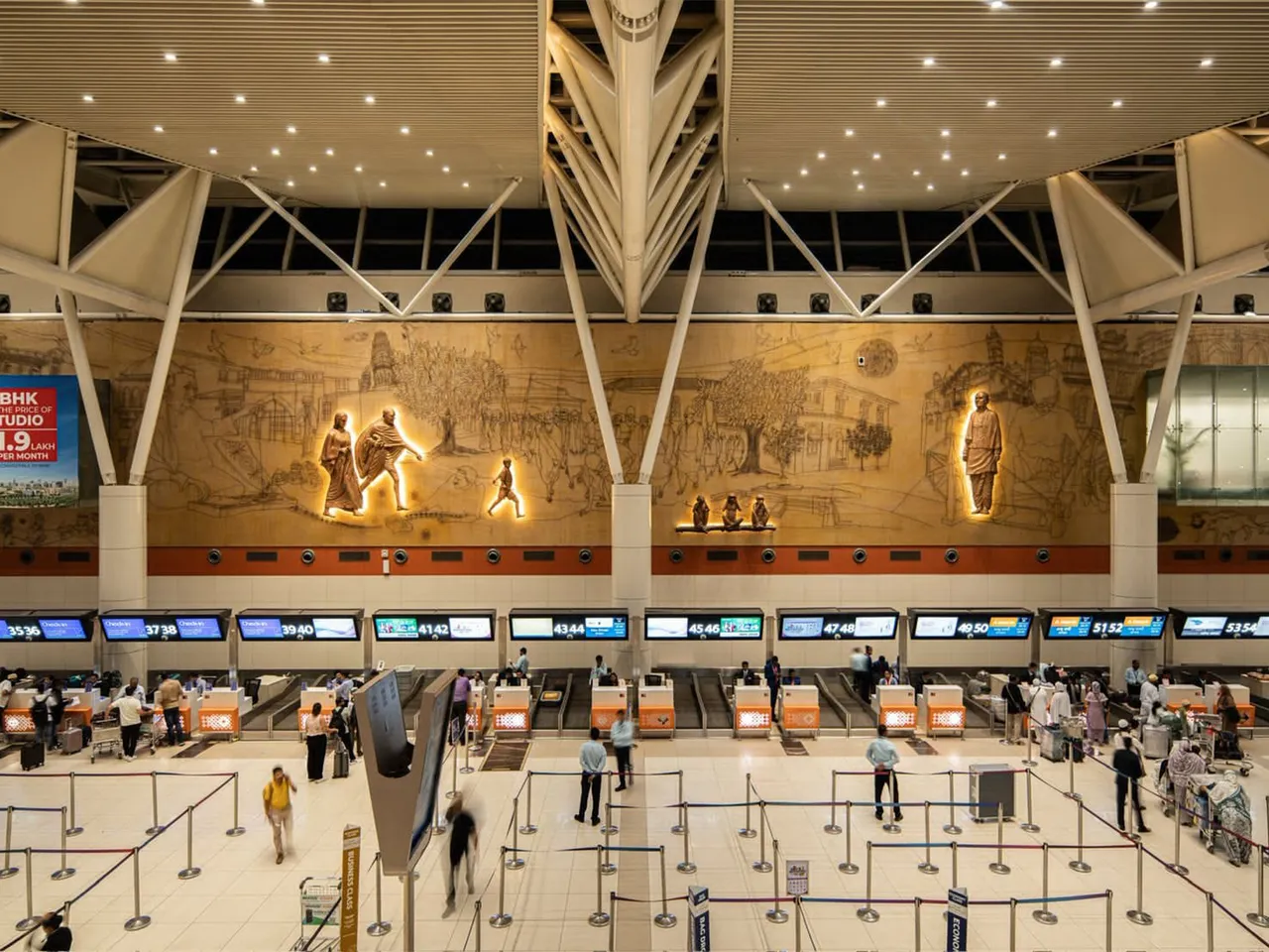 SVPI Airport unveils 3 new installations celebrating Gujarat's culture (Photo/Adani Group)