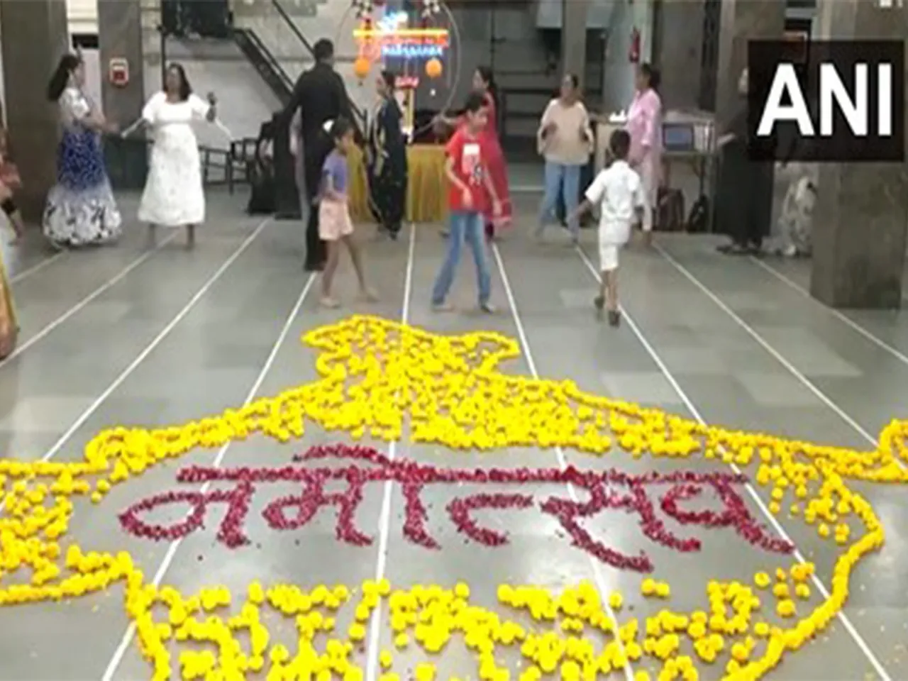 Celebrations in Gujarat (Photo/ANI)