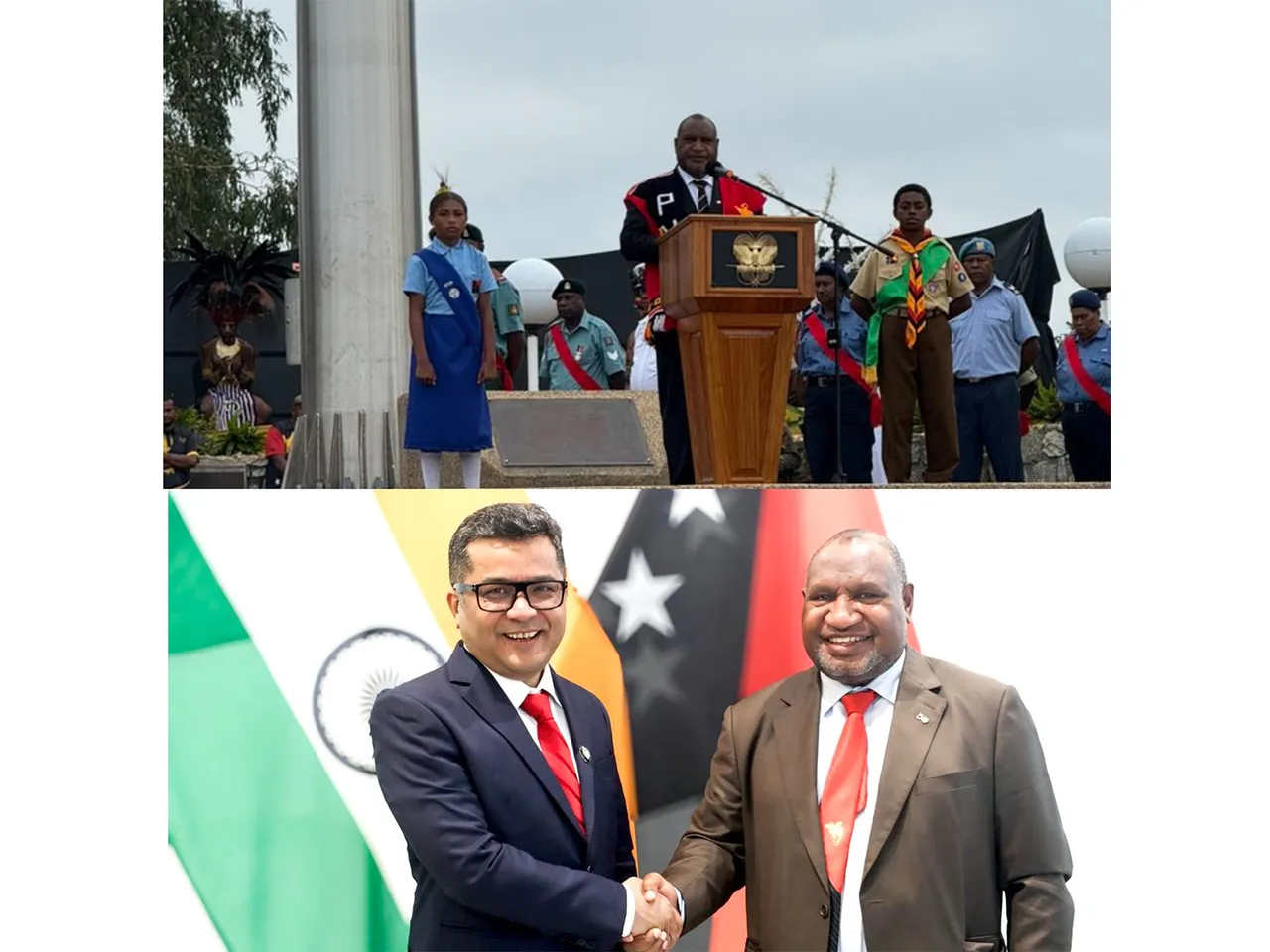 Minister of State (MoS) for External Affairs Pabitra Margherita represents India at Papua New Guinea’s 50th Independence Day celebrations (Iamges: X/@PmargheritaBJP)