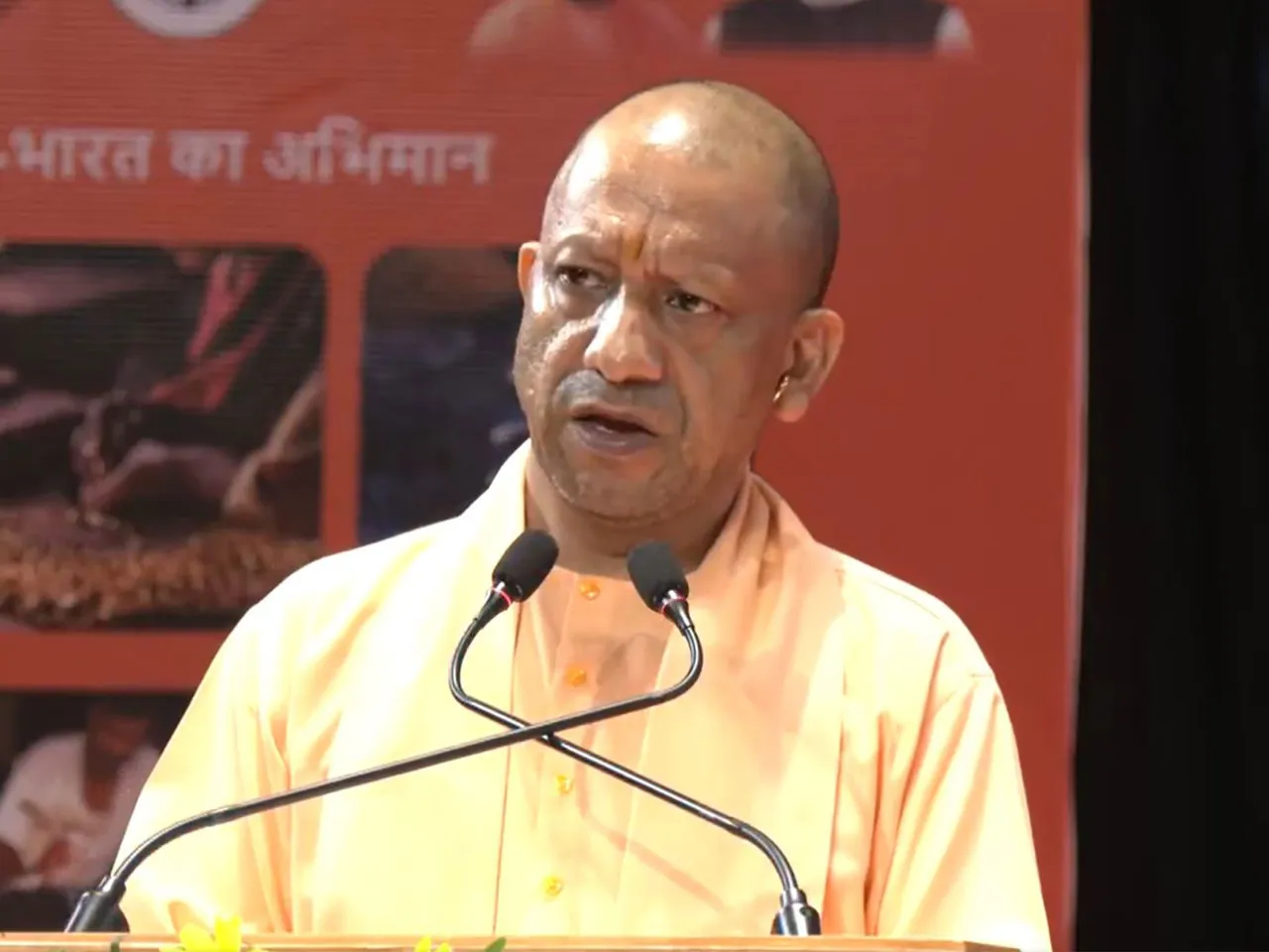 Uttar Pradesh Chief Minister Yogi Adityanath (File Photo/ANI)