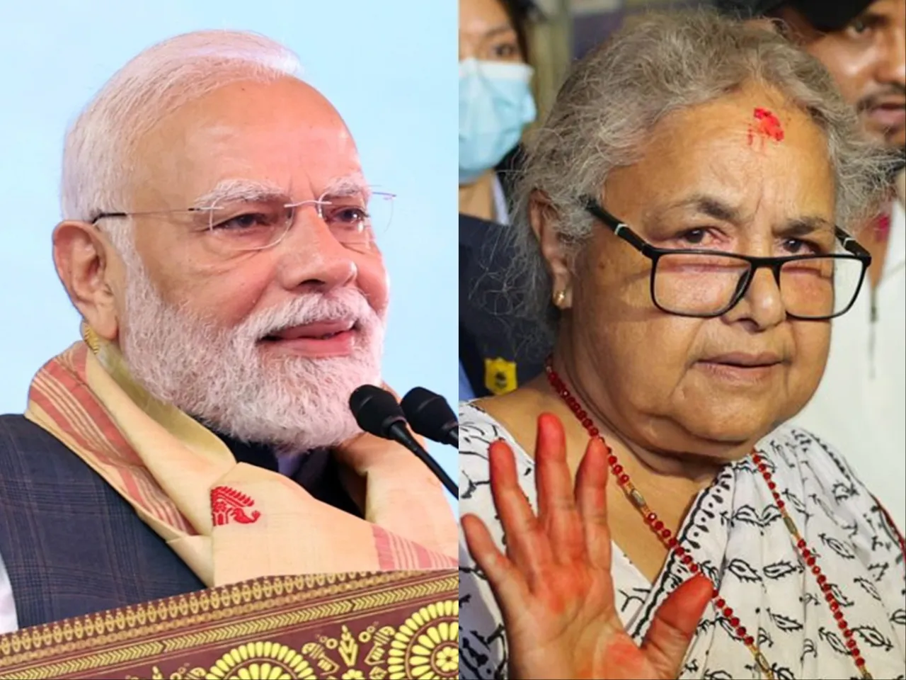 Prime Minister Narendra Modi (L) and Prime Minister of the interim Government of Nepal, Sushila Karki (R) (File Photo/ANI)