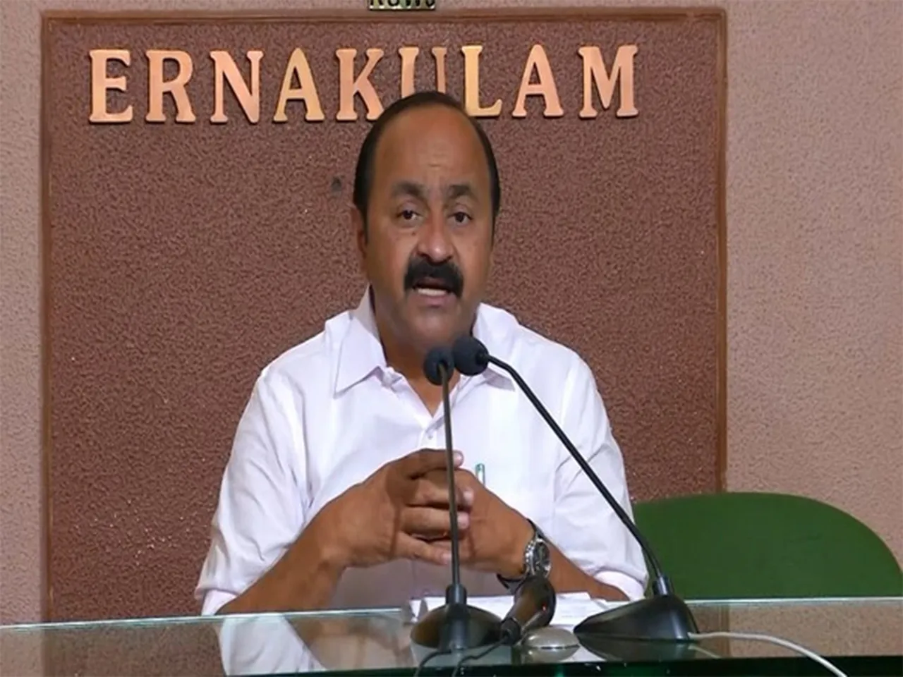 Congress Leader V.D Stheesan (Photo/ANI)