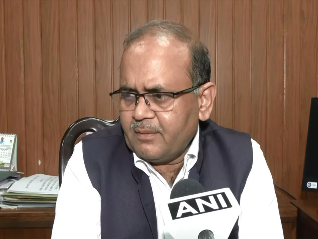 Uttarakhand State Disaster and Rehabilitation Secretary Vinod Kumar Suman (Photo: ANI)