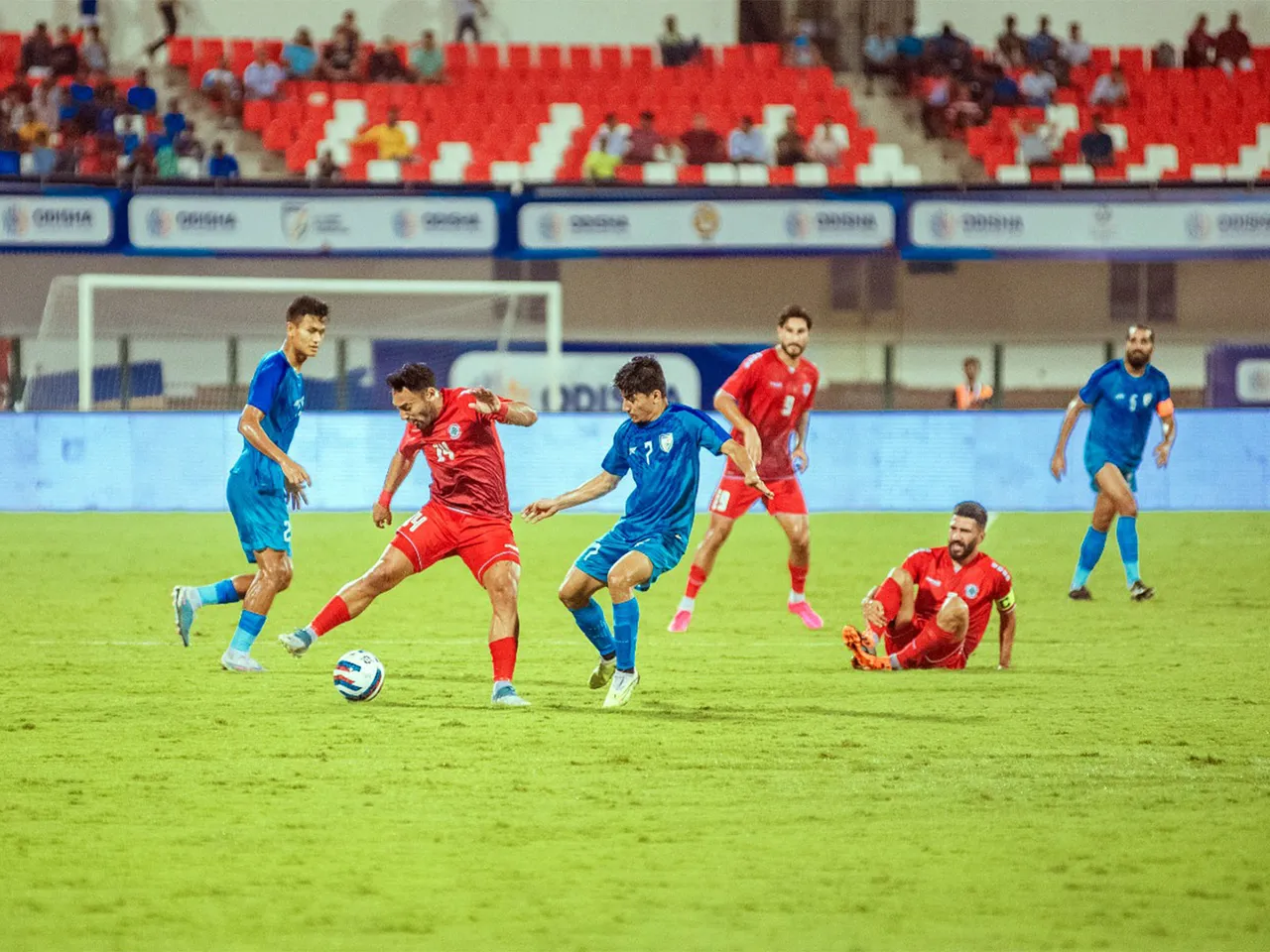 India football team in action. (Photo/ANI)