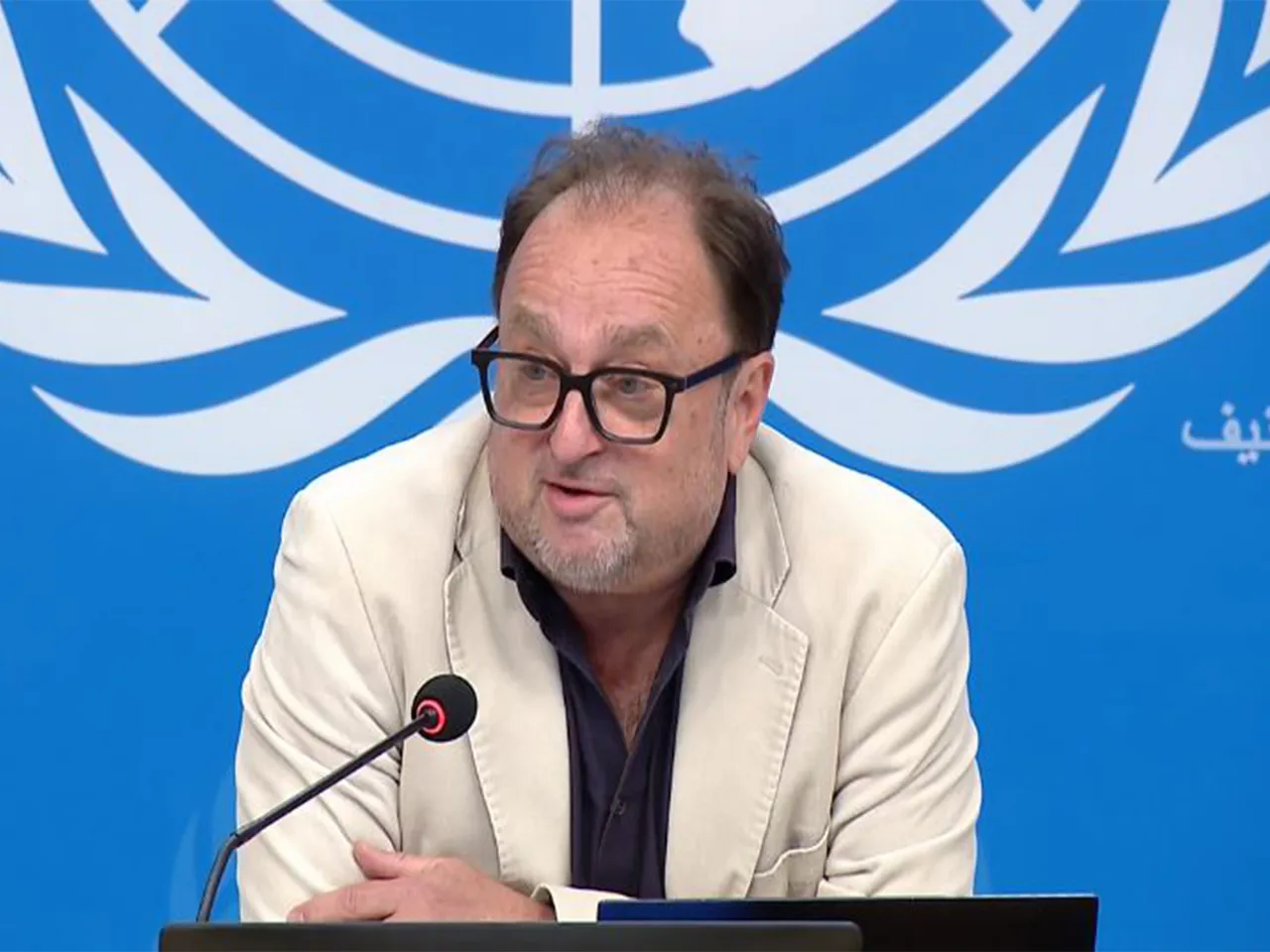WHO spokesperson Tarik Jašarević (Photo/unognewsroom)