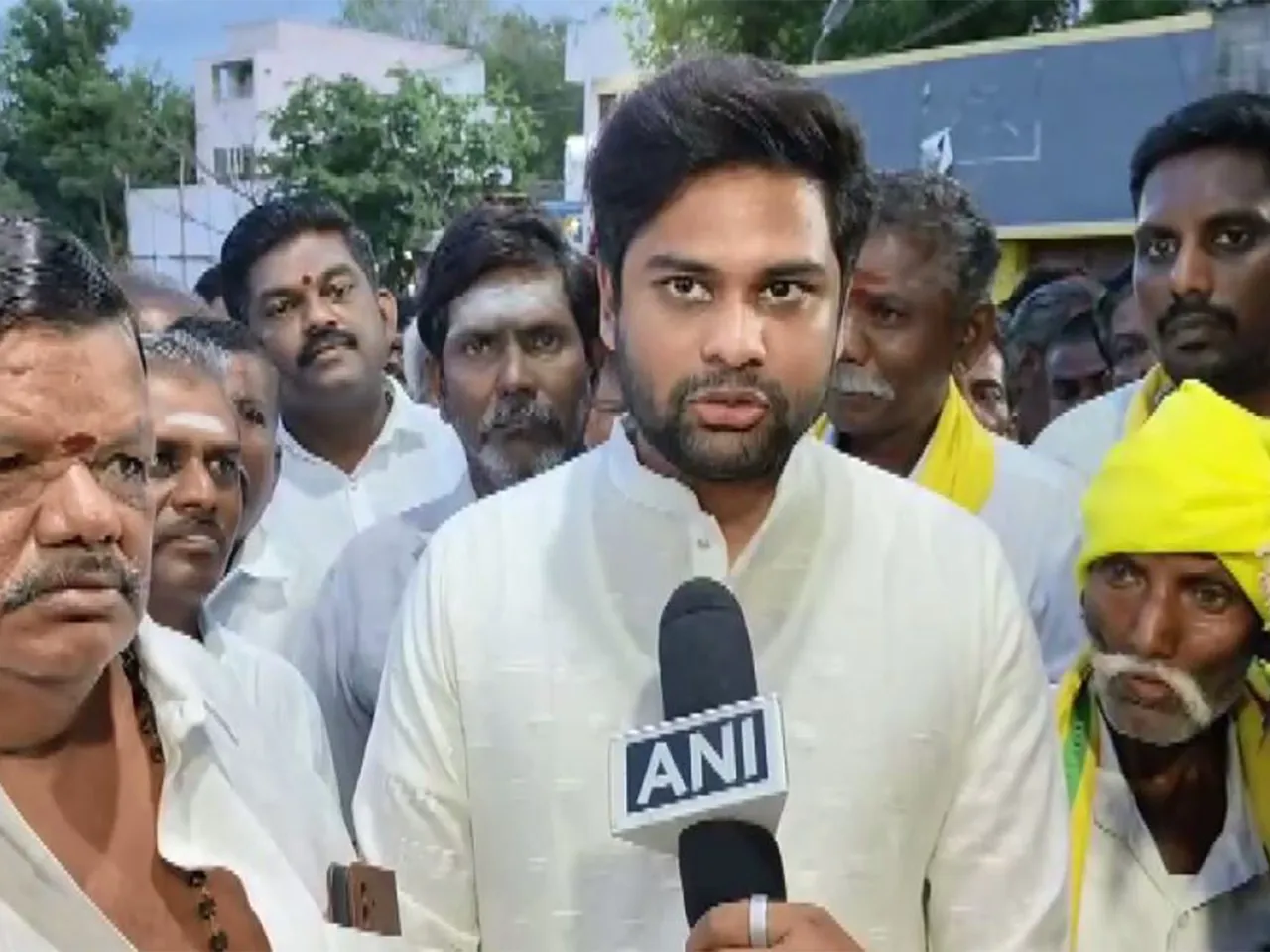 Erstwhile 42nd titular king of the Ettayapuram Samasthanam, Chaitanya Raja (Photo/ANI)