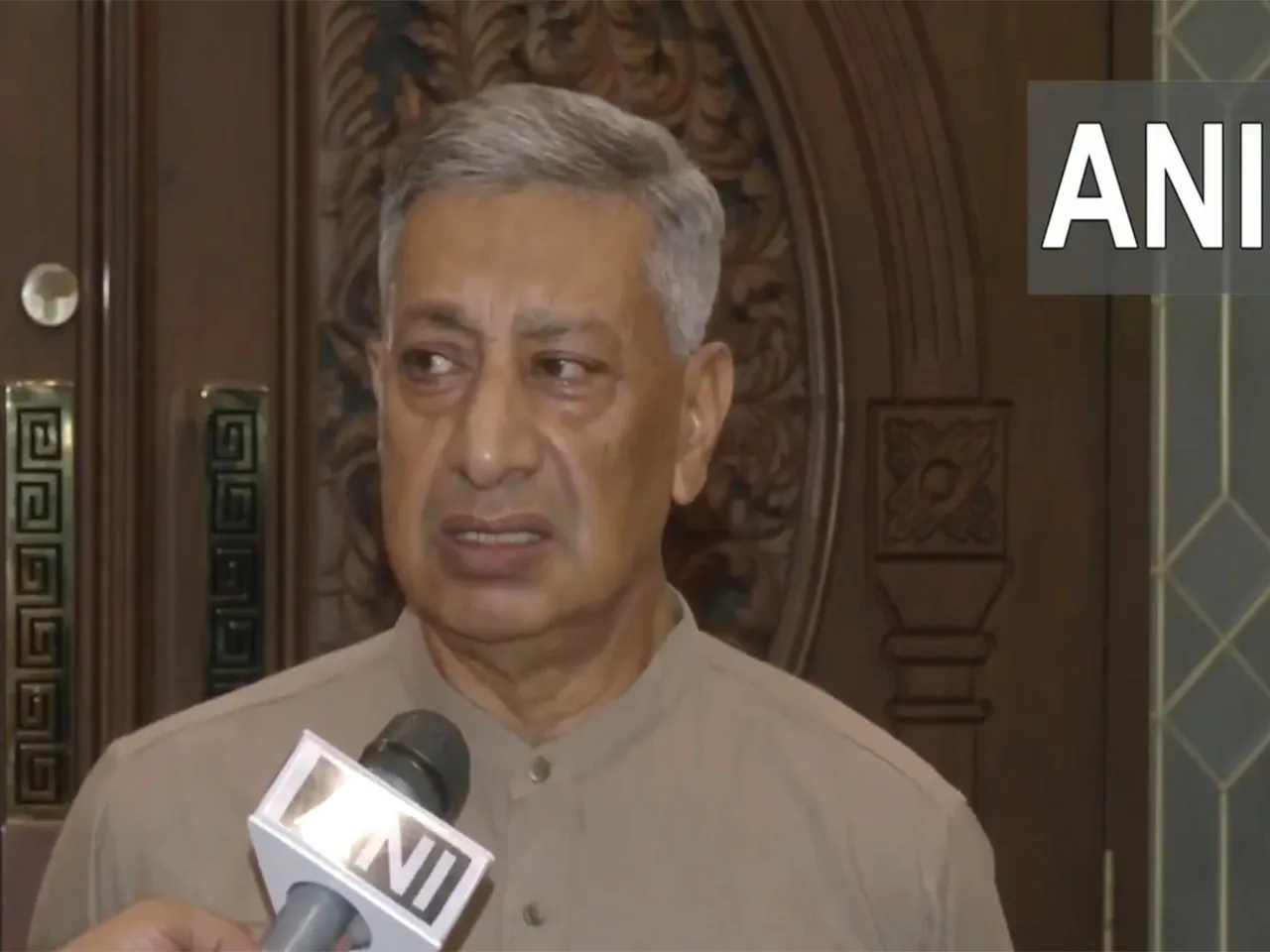 Former Jammu and Kashmir DGP SP Vaid (Photo/ANI)