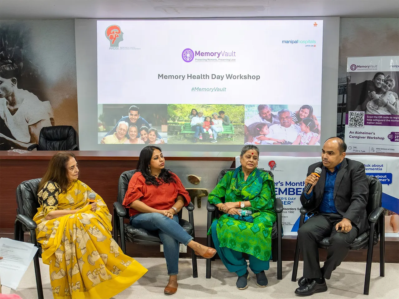 This World Alzheimer's Day, doctors, patients and their caregivers gathered for an insightful workshop organized by Manipal Hospital Old Airport Road