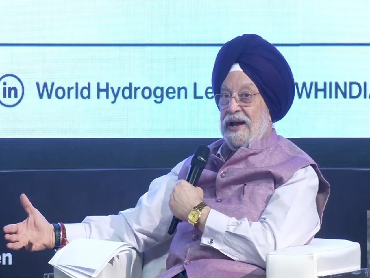 Union Minister for Petroleum and Natural Gas Hardeep Singh Puri  (Photo/ANI)