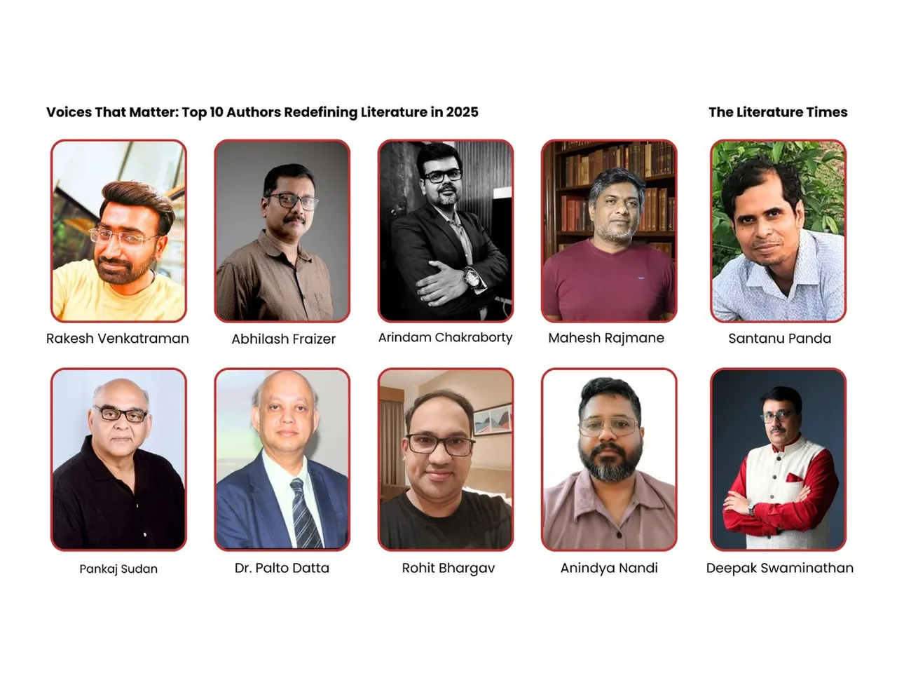 Voices That Matter: Top 10 Authors Redefining Literature in 2025