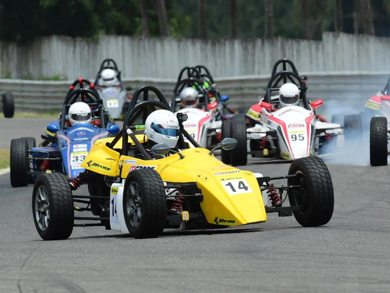 Jk Tyre racing. (Photo/Courtesy: JK Tyre)