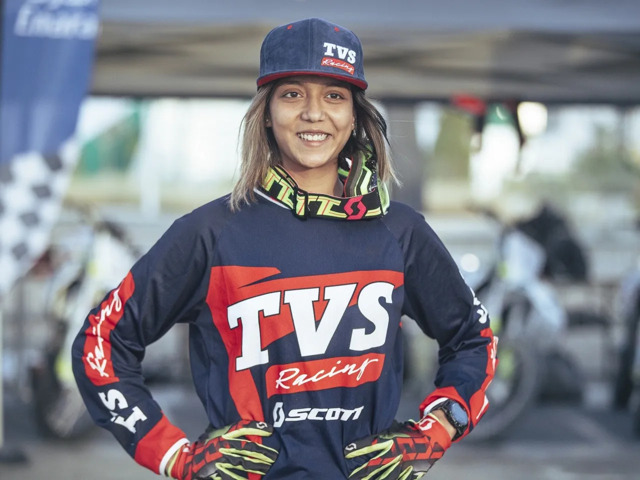 Aishwarya Pissay. (Photo/TVS Racing)