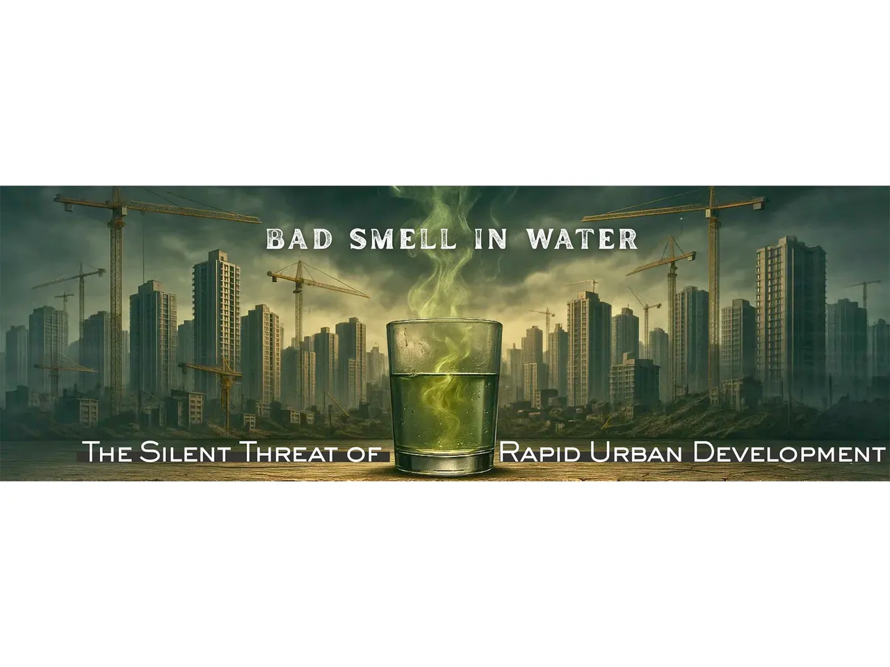 Bad Smell in Water: The Silent Threat of Rapid Urban Development