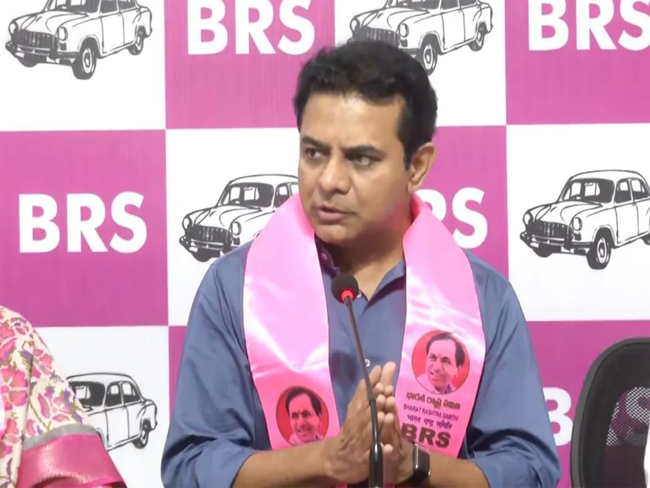 BRS working president KT Rama Rao. (Photo/ANI)