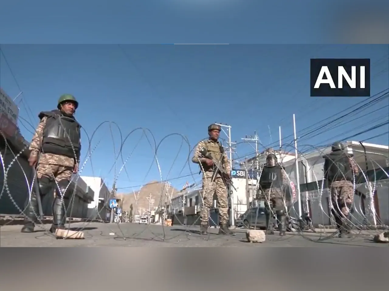 Restrictions continue in Leh (Photo/ANI)
