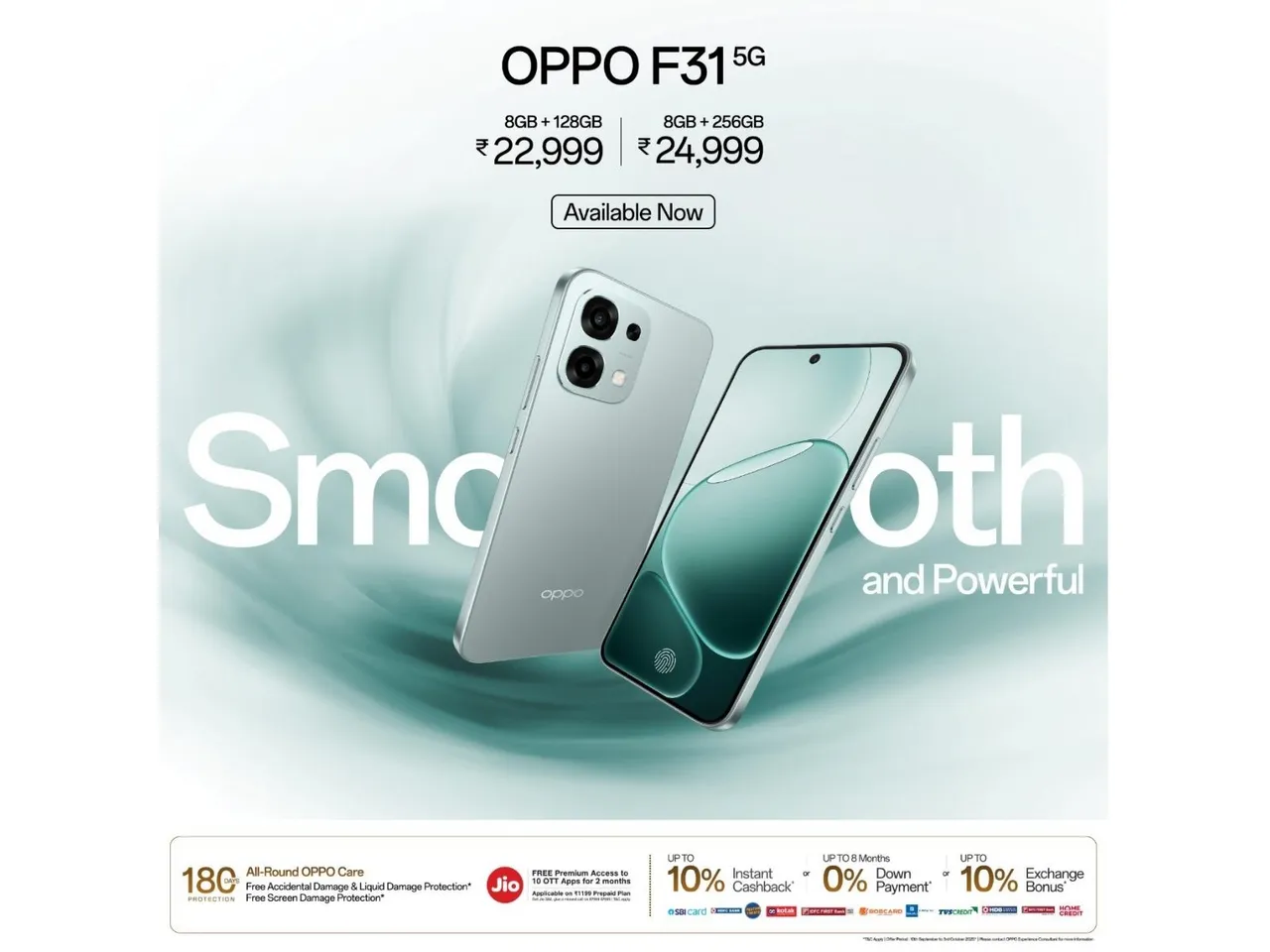 Celebrate the Festive Season with the All-New OPPO F31 5G – Available Nationwide from September 27 at INR 22,999
