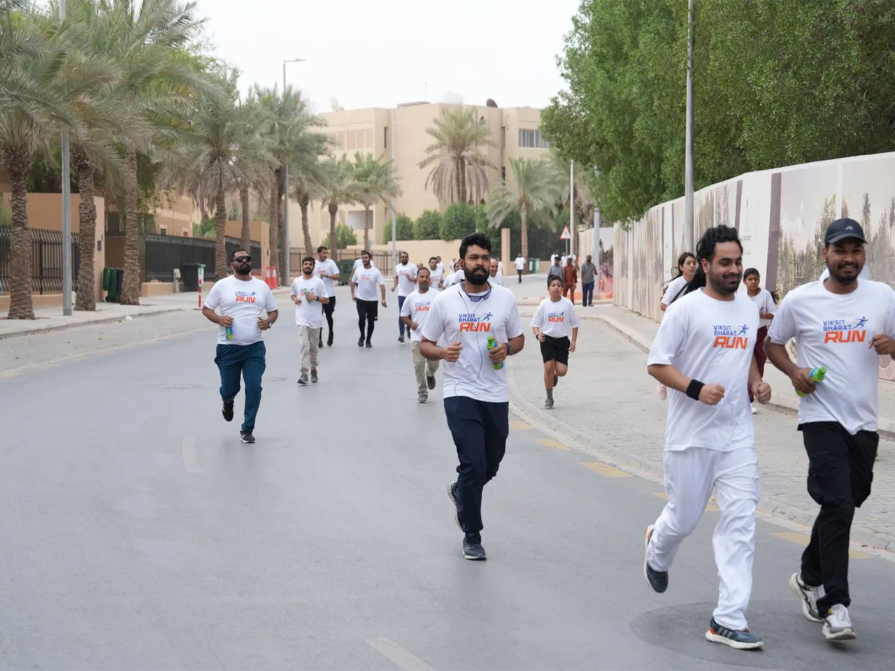 Viksit Bharat Run 2025 organised by the Embassy of India in Riyadh (Photo/ Indian Embassy in Riyadh)