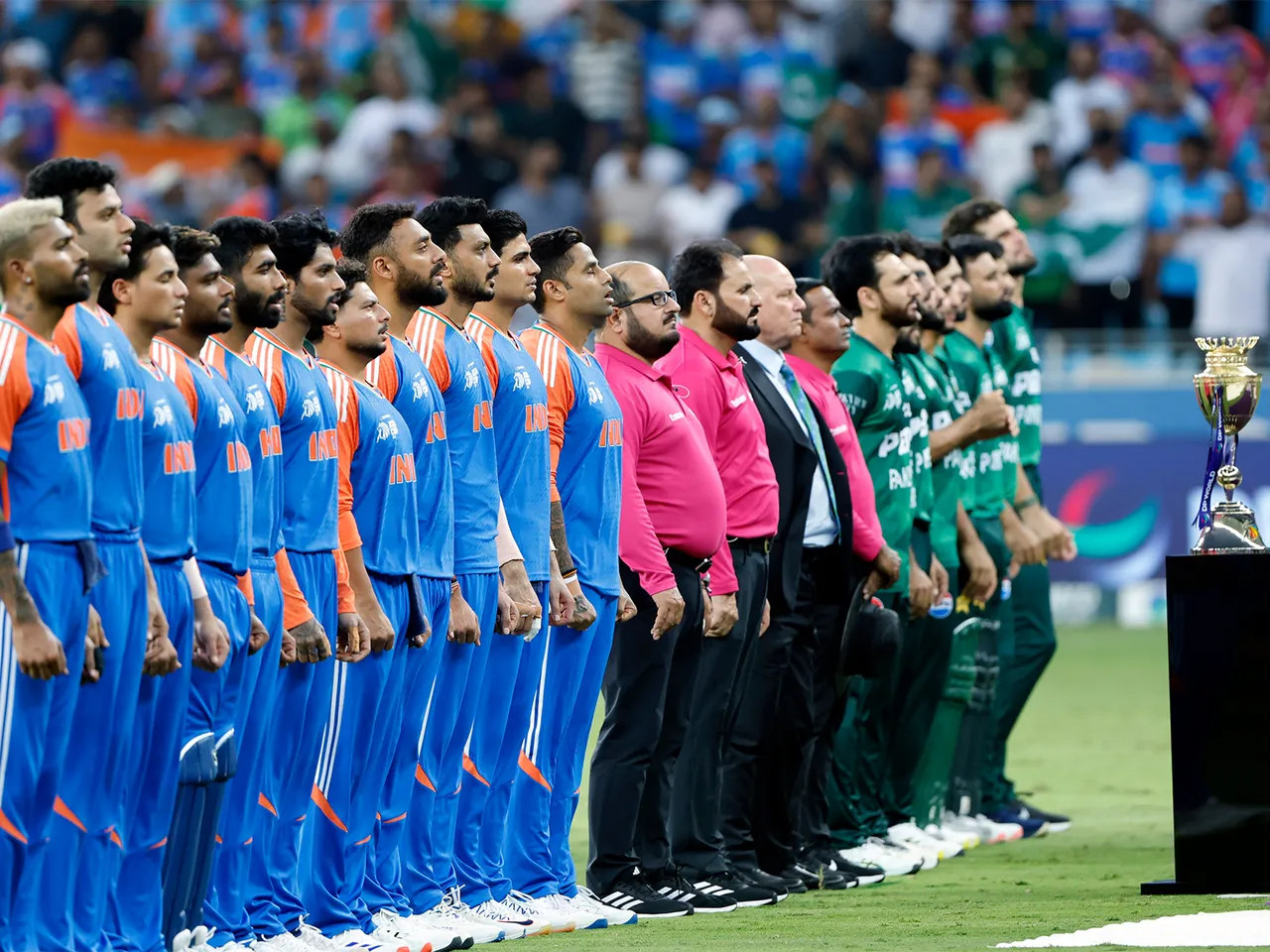 India and Pakistan teams (Photo/ANI)