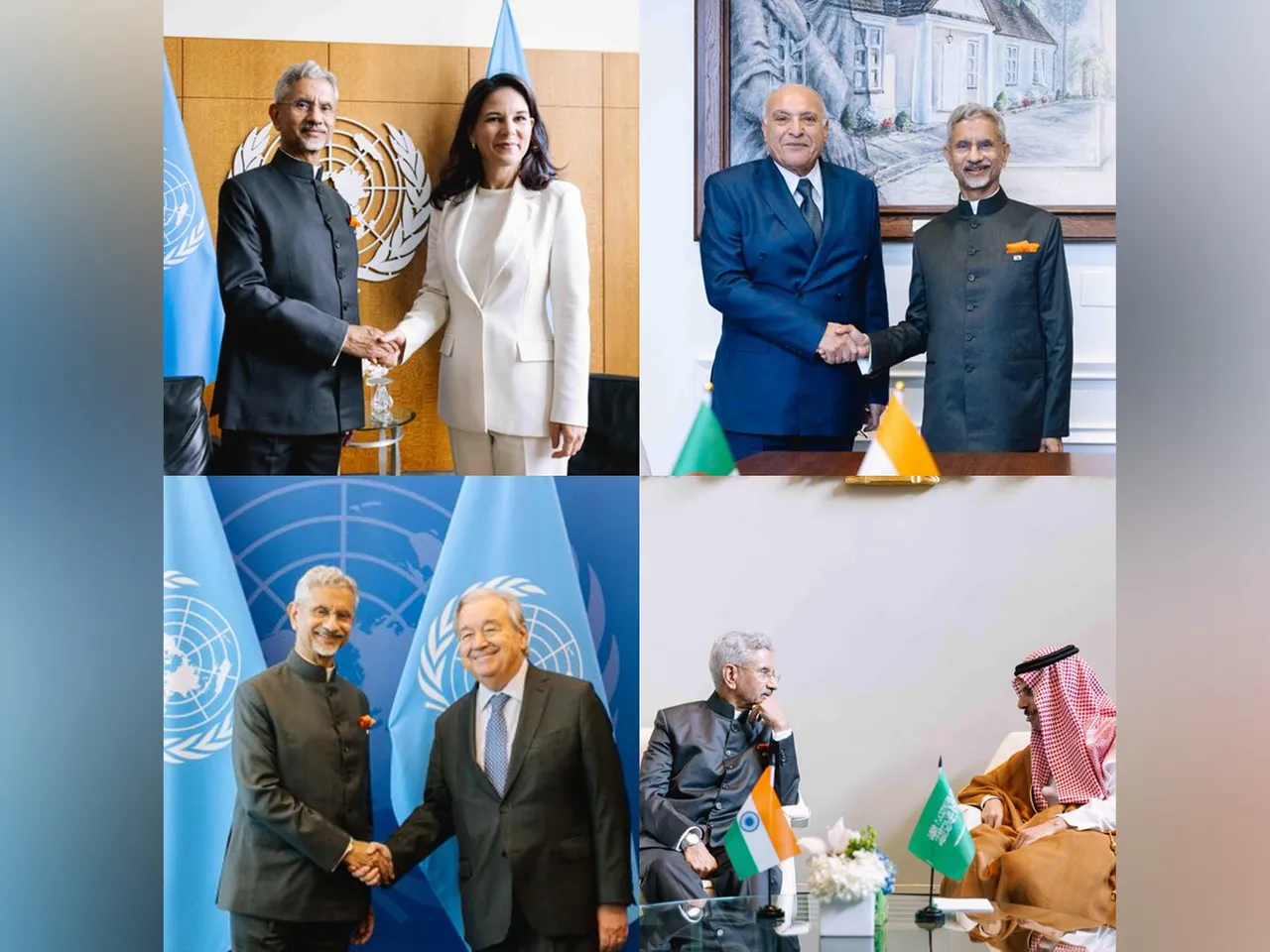 Jaishankar holds key meetings at UNGA sidelines (Photo/@DrSJaishankar)