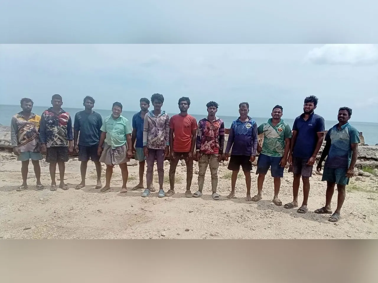 Karaikal fishermen arrested by Sri Lankan Navy (Photo/ Rameswaram Fisherman Association)
