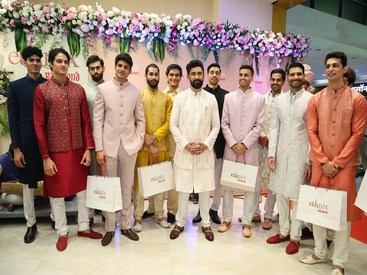 Amit Sadh graced the opening of Ethnix by Raymond’s 142nd store at Lake Shore Mall, Thane