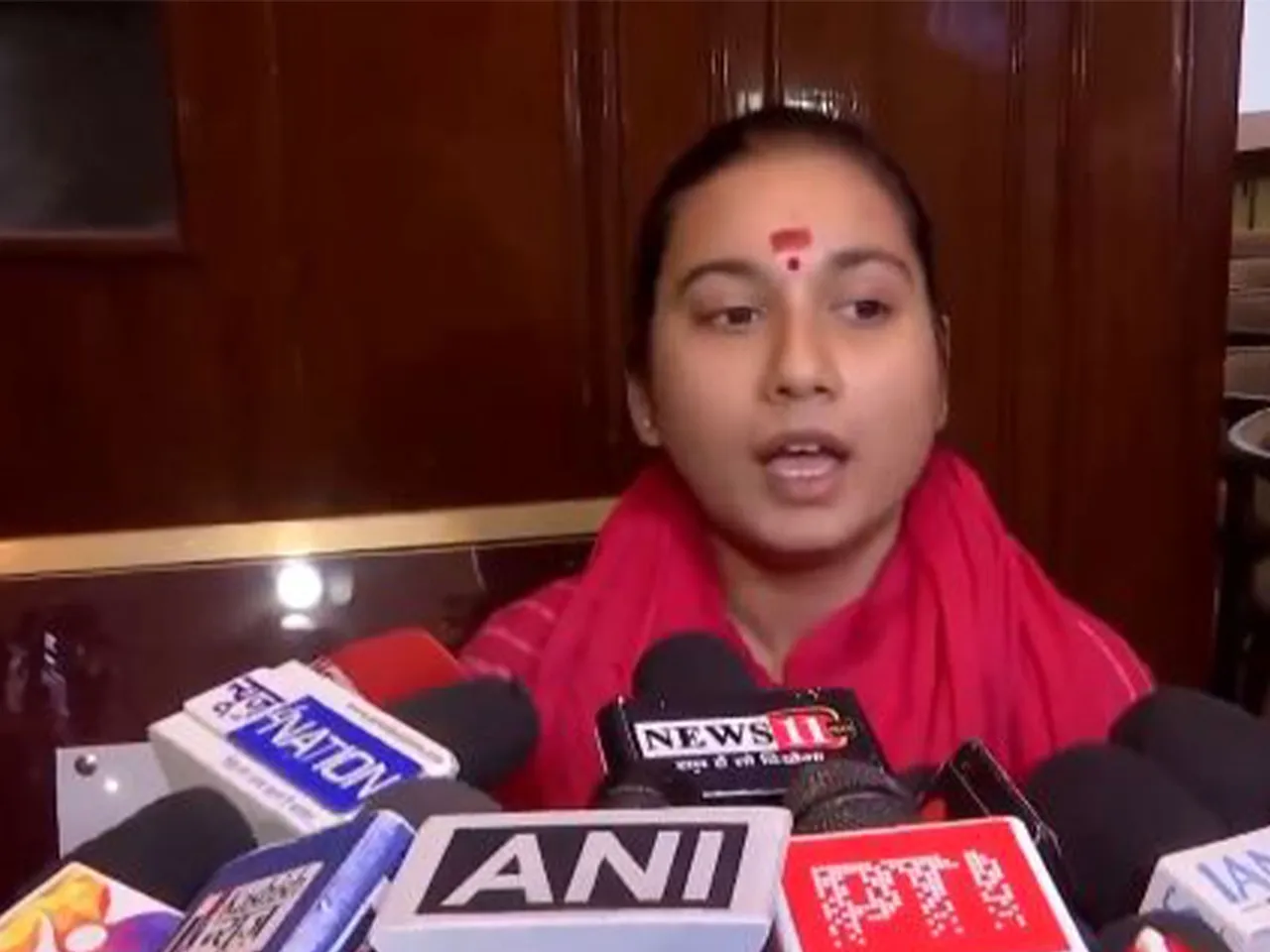 LJP (Ram Vilas) MP Shambhavi Chaudhary (Photo/ANI)