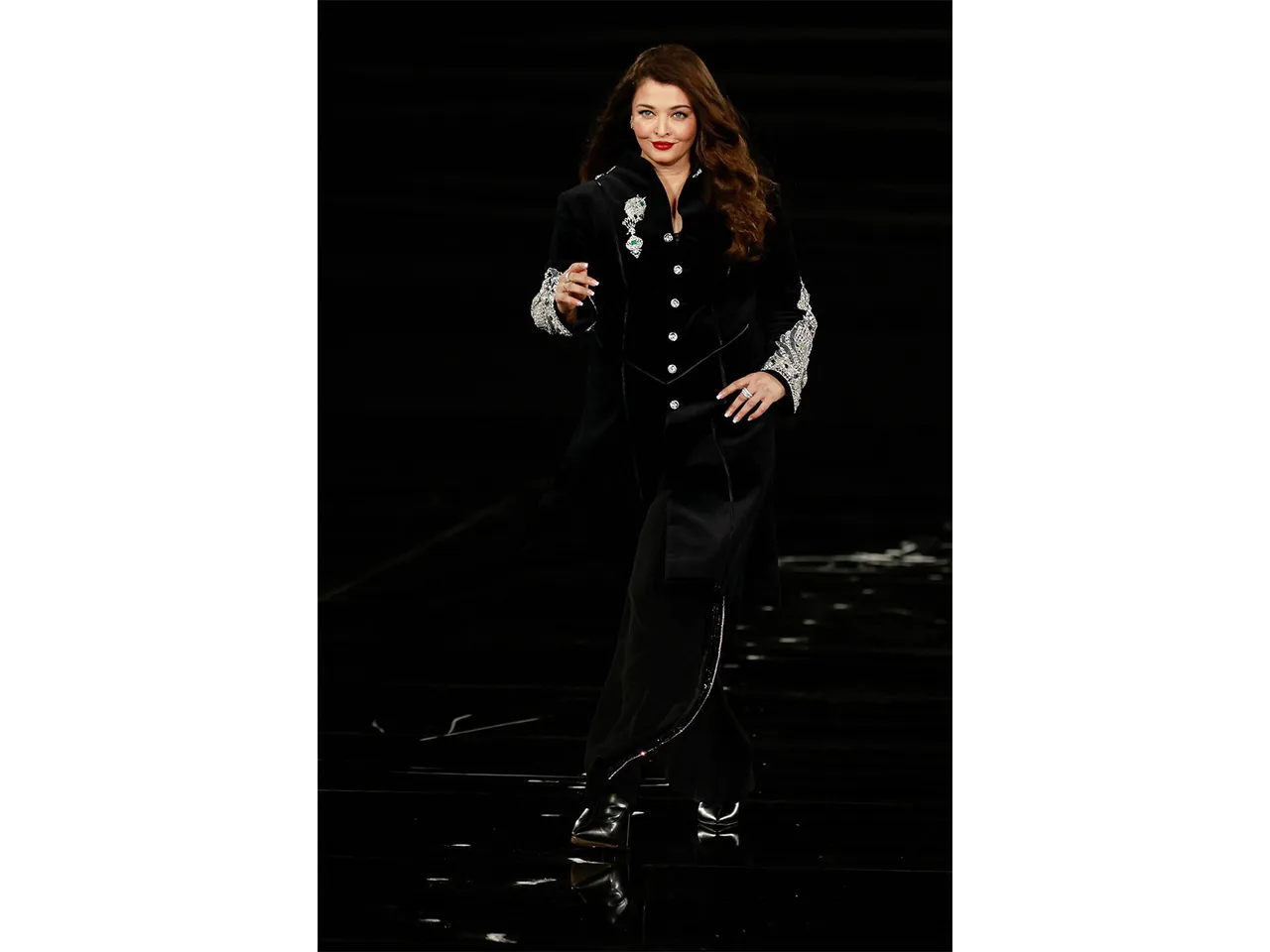 Aishwarya Rai at Paris Fashion Week 2025 (Photo: Reuters)