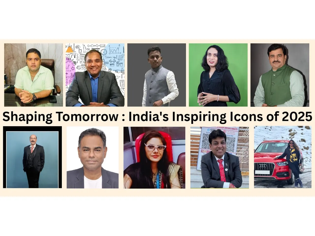 "Shaping Tomorrow: India’s Inspiring Icons of 2025"