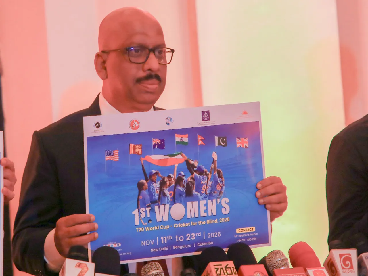 India and Sri Lanka will co-host the first-ever Women’s T20 World Cup Cricket for the Blind (Photo/CABI)