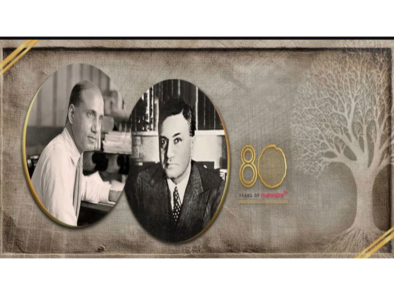 K.C. Mahindra and J.C. Mahindra (Photo/Mahindra Group)