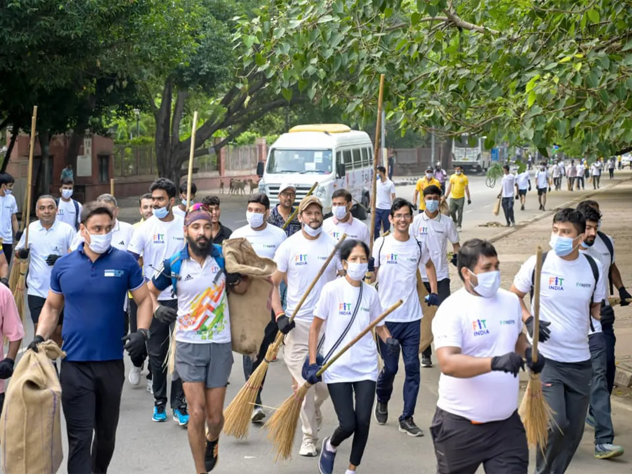 Fit India Mission organised Freedom Run 6.0. (Photo/SAI)