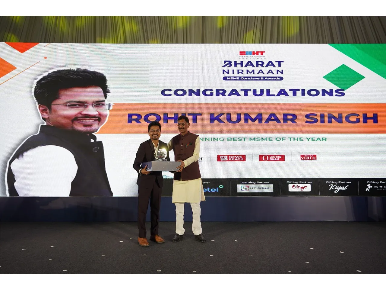 "It’s Not Just Recognition, It’s A Milestone For Us,” Says Rohit Kumar Singh As Media Trendz Wins Best MSME Of The Year 2025