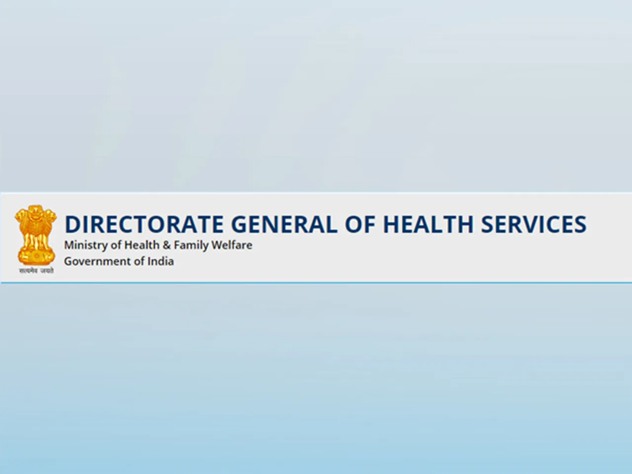 Directorate General of Health Services logo (Photo/ANI)