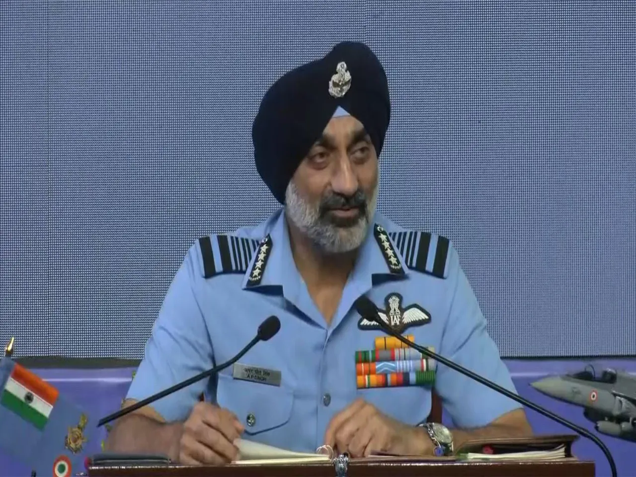 Chief of the Air Staff, Air Chief Marshal Amar Preet Singh (Photo/ANI)
