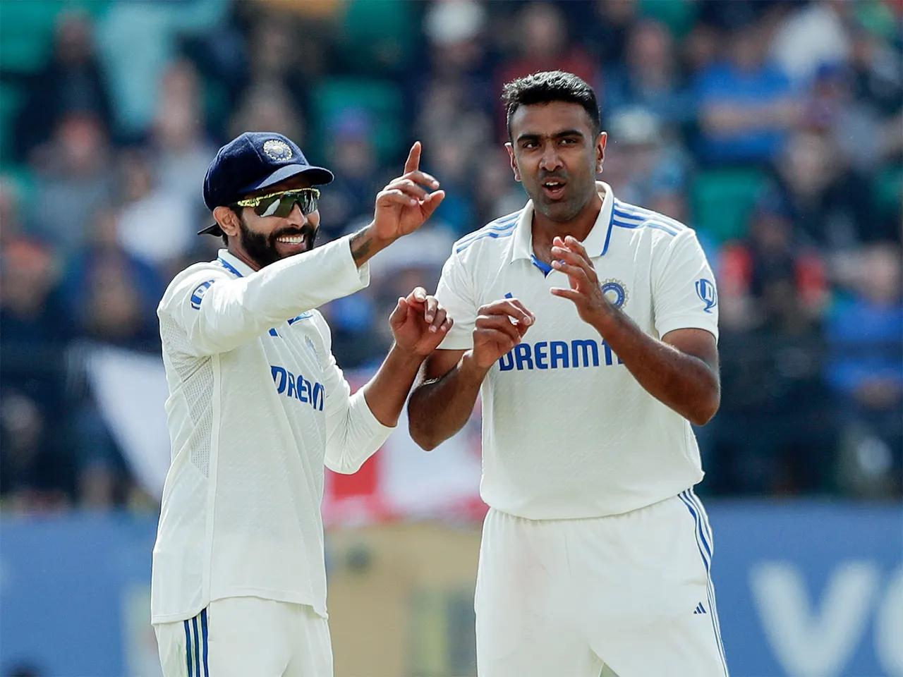 Ravindra Jadeja and Ravichandran Ashwin (Photo/ANI)
