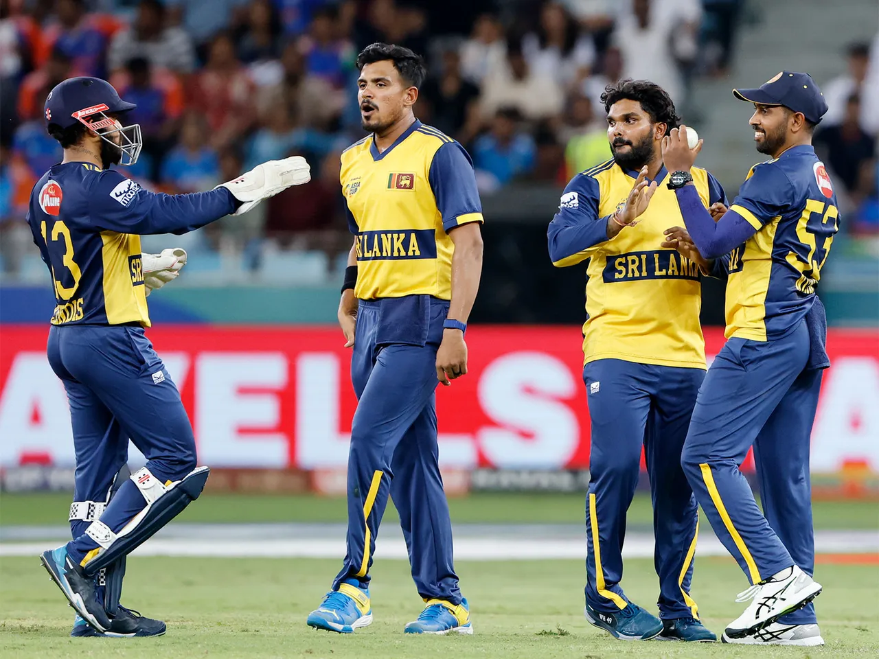 Sri Lanka team (Photo/ANI)