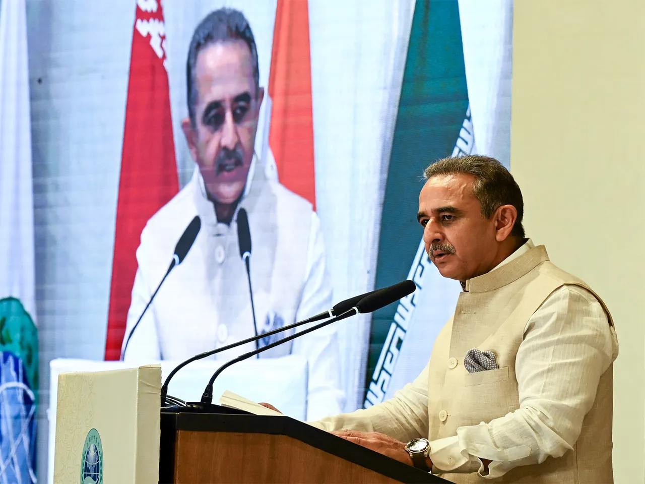 Union Minister of State for Environment, Forest and Climate Change, and External Affairs Kirti Vardhan Singh(Photo/ ANI)