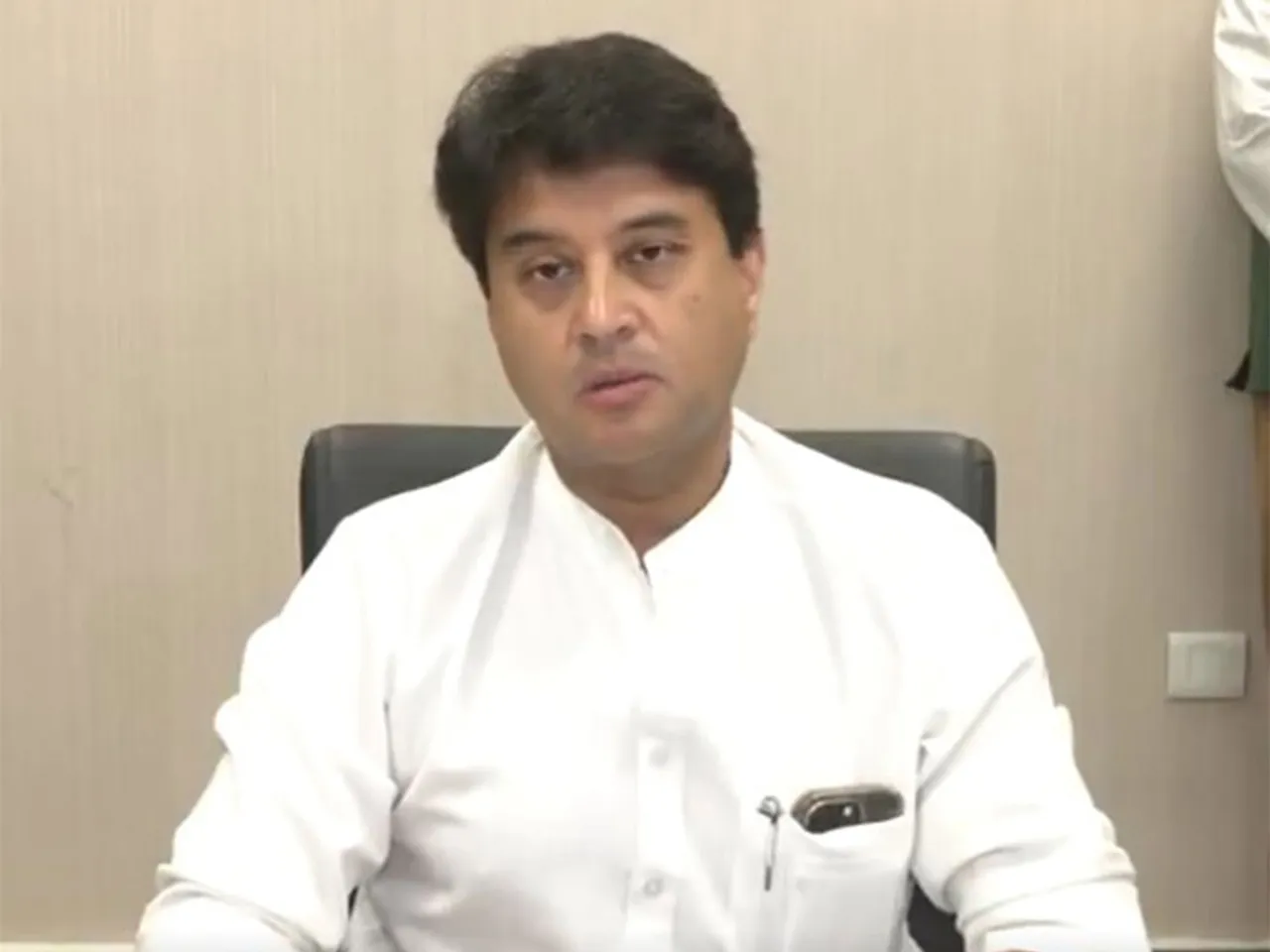 Union Minister of Communications and DoNER, Jyotiraditya M. Scindia (Photo/ANI)