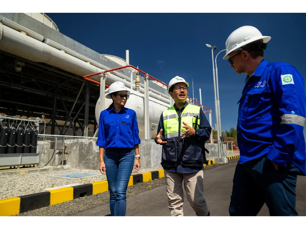 Realizing Sustainable Development, PT SMI Monitors Clean Energy Project and CSR Program in East Java