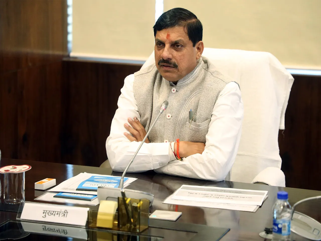 MP CM Mohan Yadav (File Photo/ANI)