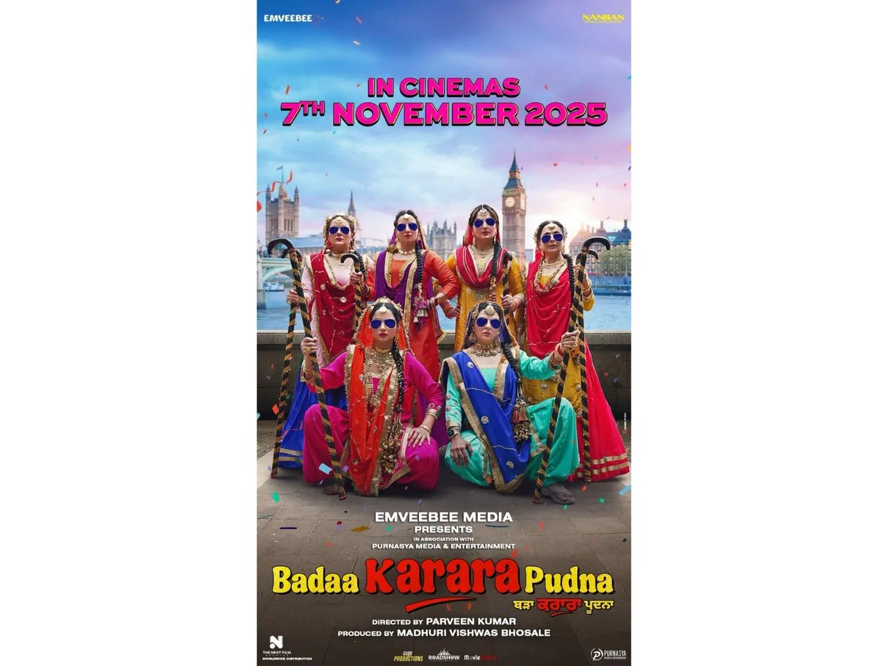 Badaa Karara Pudna — A Punjabi Celebration of Sisterhood, Releasing Worldwide on 7th November 2025
