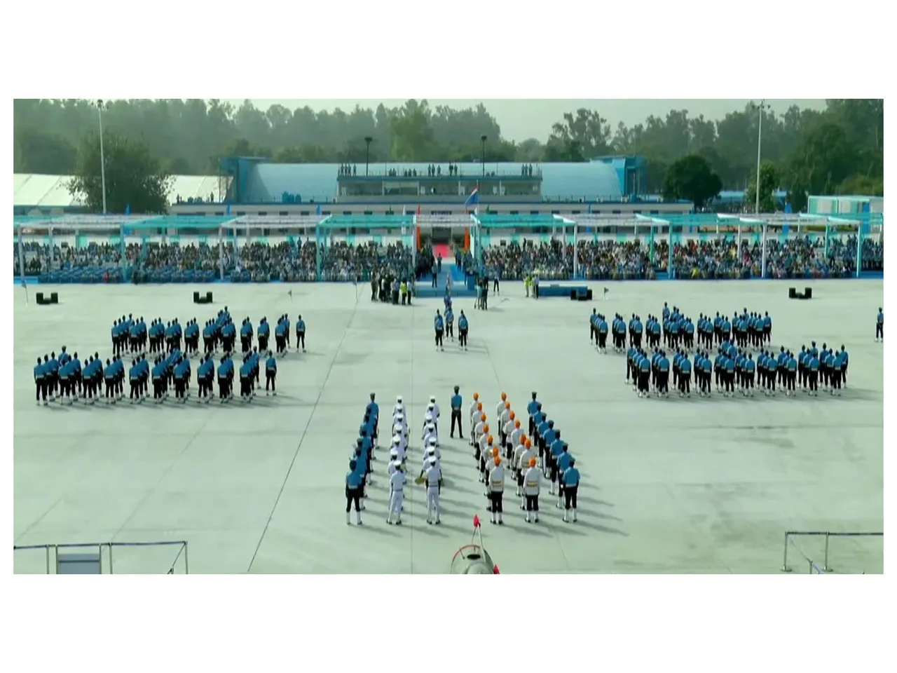 India’s air prowess on display at Hindon base (Photo/ANI/Indian Air Force)