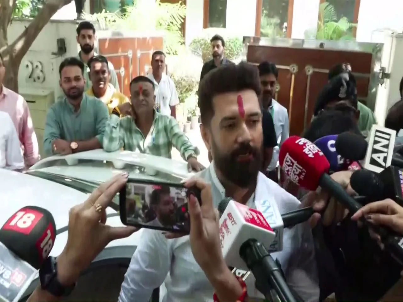 LJP (RV) chief Chirag Paswan (Photo/ANI)