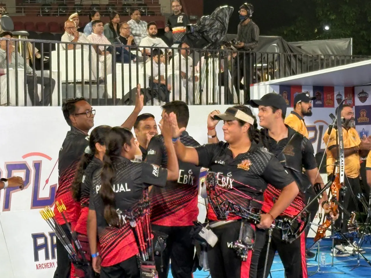 Prithviraj Yodhas celebrating win (Photo: AAI)